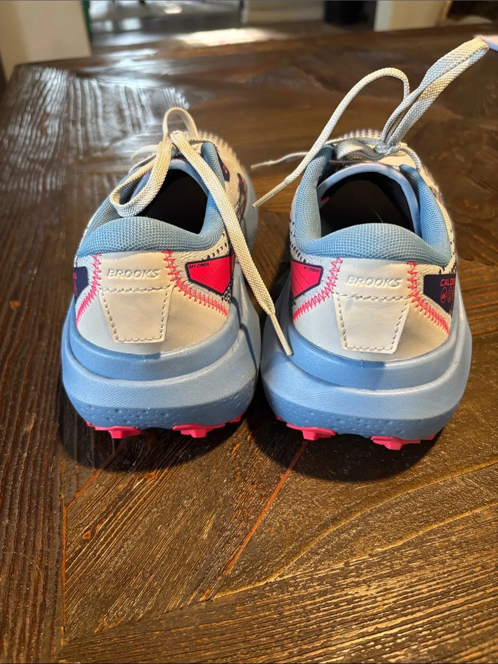 Brooks Caldera 6 Trail Women's Light Blue, White & Pink Shoes-NWOT or box
